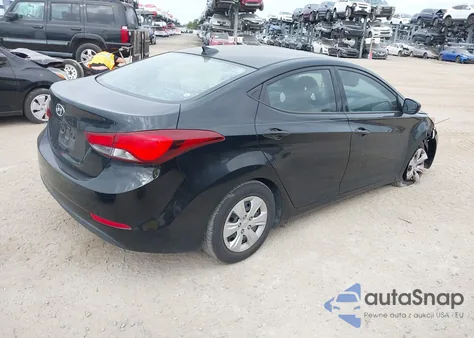 2016 Hyundai Elantra Se z USA, uszkodzony, nr VIN 5NPDH4AE8GH769287